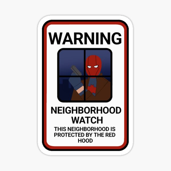 Item preview, Red Hood Neighborhood Watch designed and sold by hmidk.