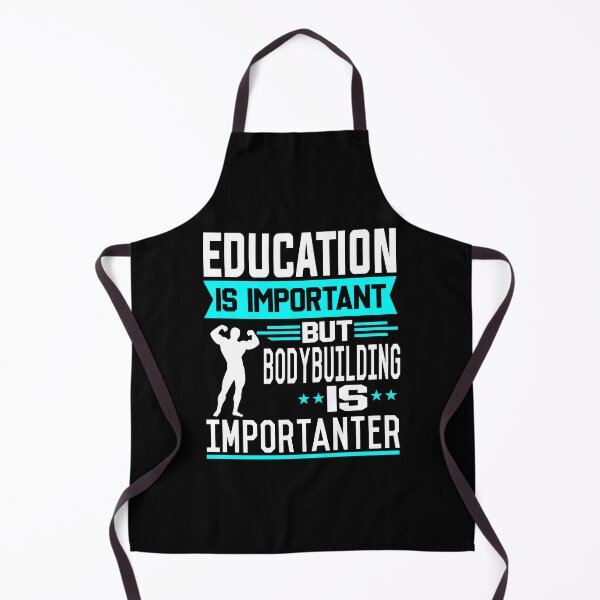 Item preview, Education is important but Bodybuilding is Importanter designed and sold by printhappy4you.