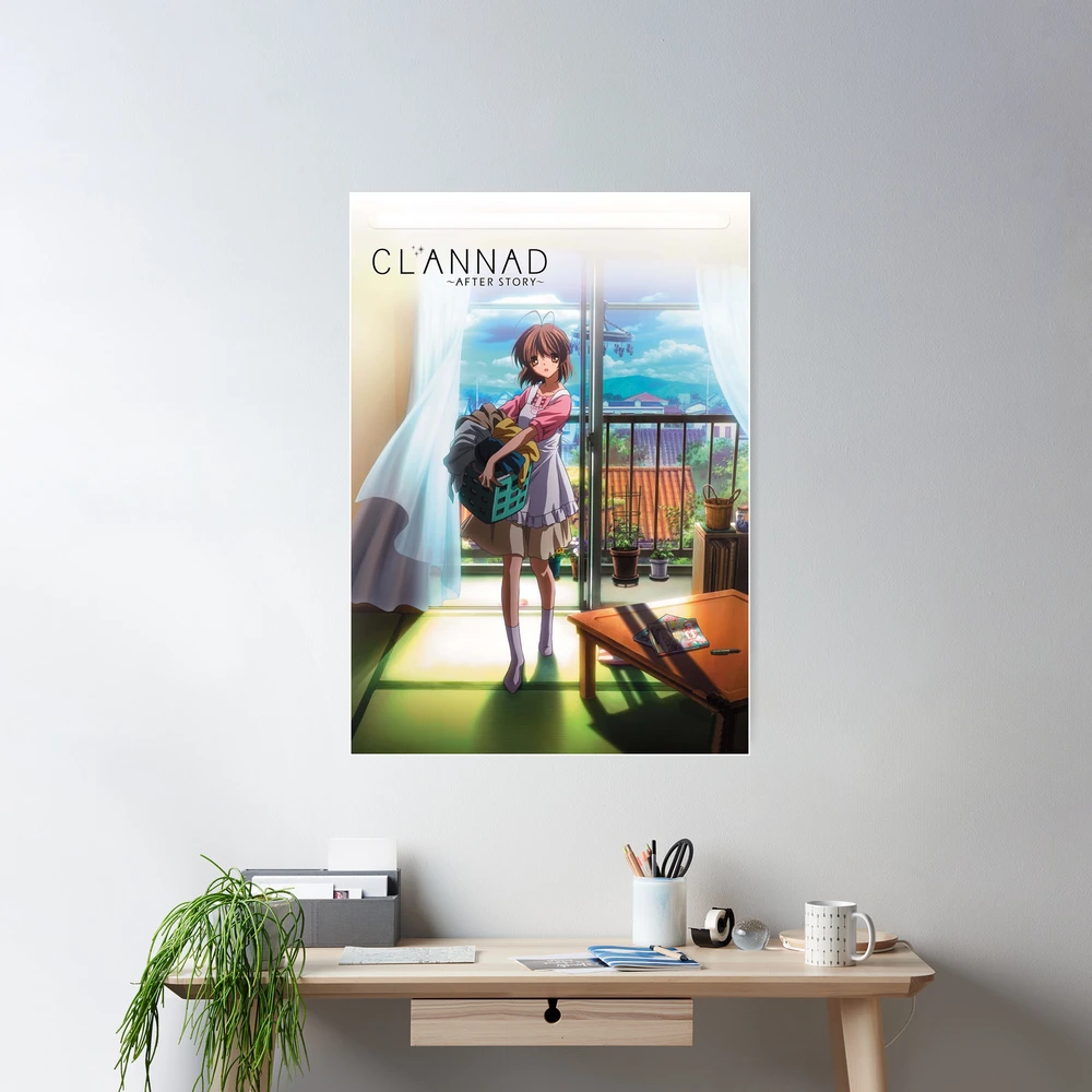 154841 Clannad After Story Animation Art Wall Print Poster