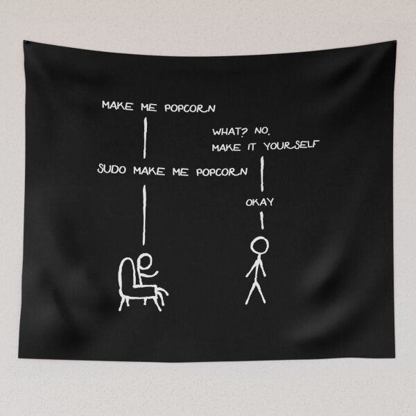 Item preview, Sudo Make Me Popcorn - Funny Programming Jokes   designed and sold by JoyceRicebu.
