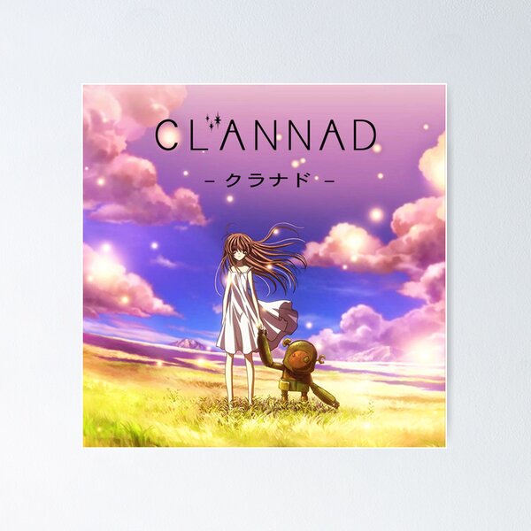 Anime CLANNAD: After Story Posters Animation Self-Adhesive HD