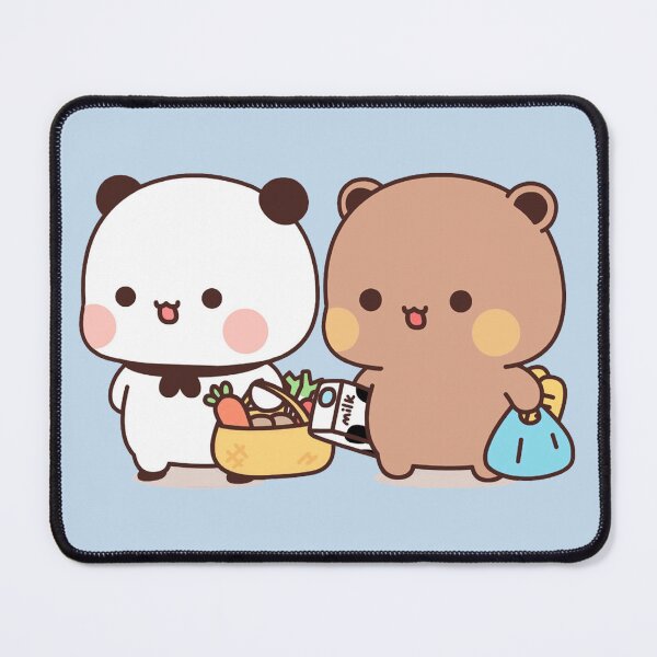 Item preview, Cute Bubu And Dudu Go To Grocery Together designed and sold by gingersweet.