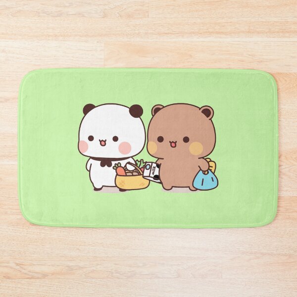 Item preview, Cute Bubu And Dudu Go To Grocery Together designed and sold by gingersweet.