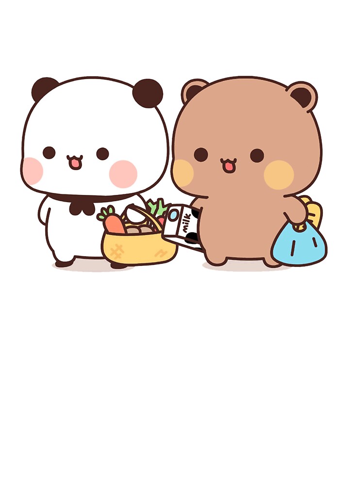 Cute Bubu And Dudu Go To Grocery Together Kids T-Shirt for Sale by  gingersweet