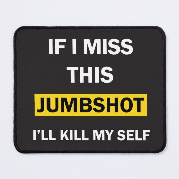 Item preview, if i miss this jumpshot I'll Kill Myself with yellow color designed and sold by soer-mon.