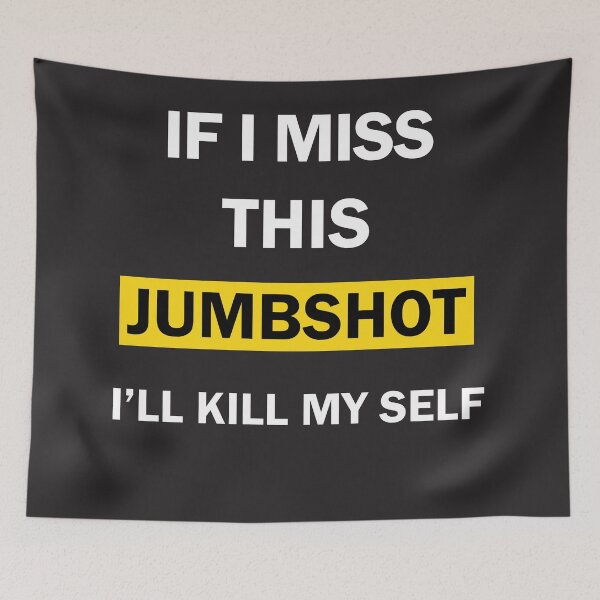 Item preview, if i miss this jumpshot I'll Kill Myself with yellow color designed and sold by soer-mon.