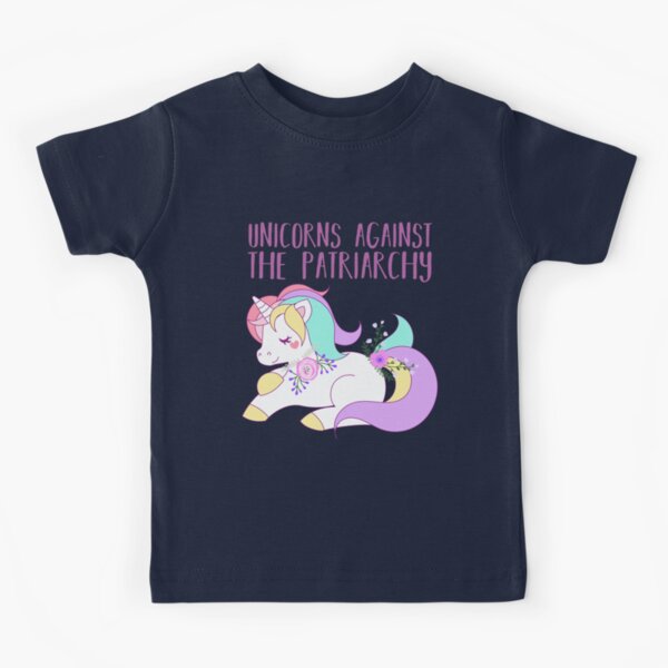 Be Just Like Me Cute Big Eye Unicorn Kids Girls T-Shirt