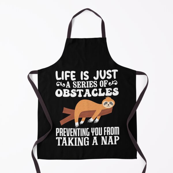 Item preview, Funny Sloth Taking a Nap Lazy Motivational Life Goal designed and sold by mrhighsky.