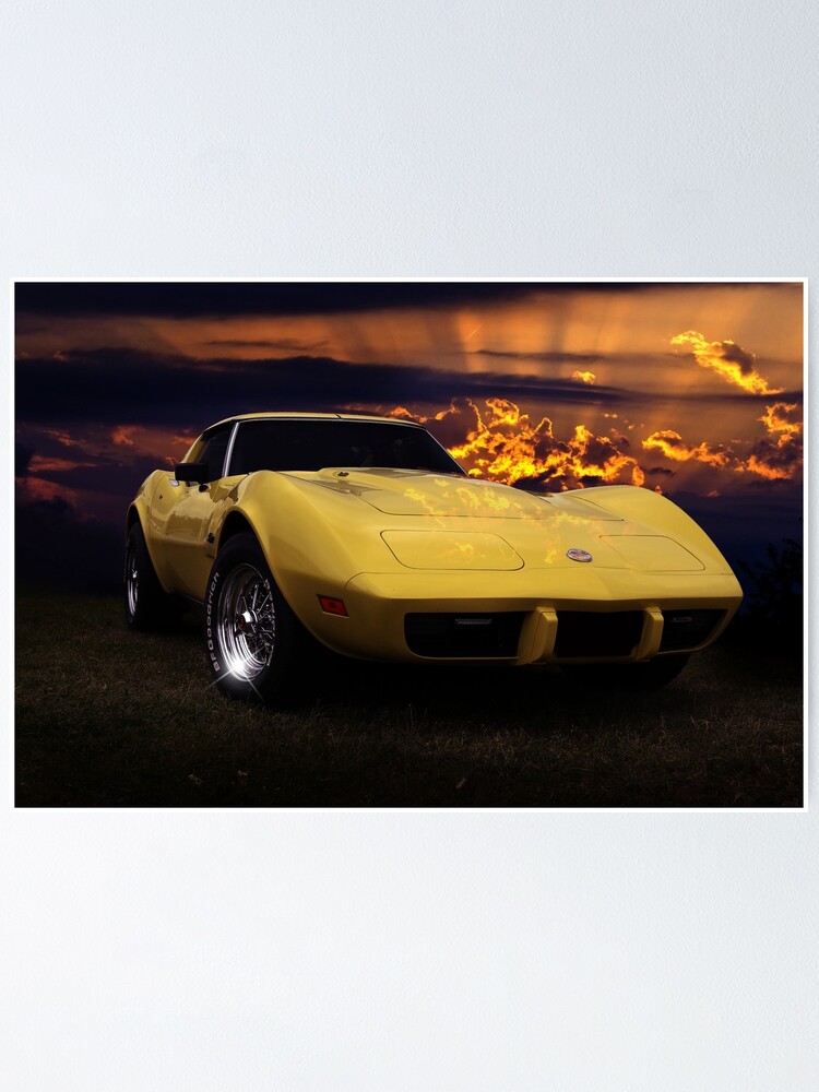 l48 chevrolet corvette poster by hottehue redbubble l48 chevrolet corvette poster by hottehue redbubble