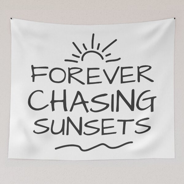 Item preview, Forever chasing sunsets designed and sold by masatomio.