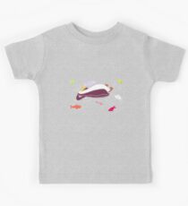 Illustration Fleet Penguin Kids Tee