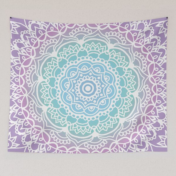 Item preview, Purple Gradient Mandala Flower designed and sold by emmybdesigns.