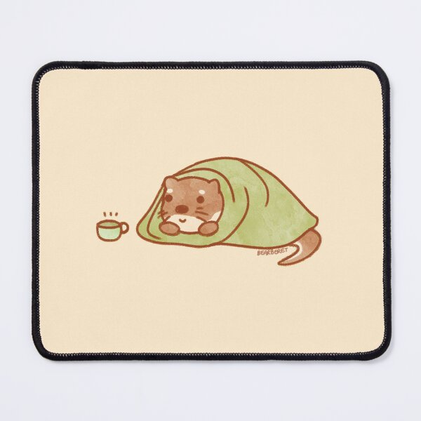 Item preview, Otter in a Blanket with Tea designed and sold by bearberetstudio.