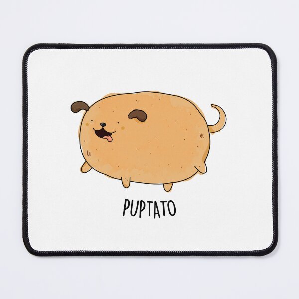 Item preview, Puptato Funny Puppy Potato Puns designed and sold by punnybone.