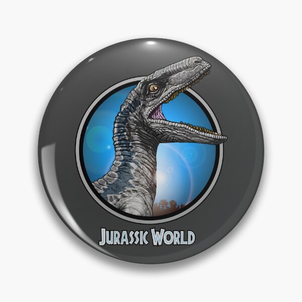 Item preview, Jurrassix World/Jurrassix Park Velociraptor/Raptor-Blue designed and sold by JamesHarrisoji.