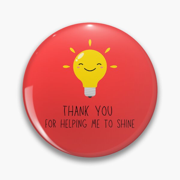 Item preview, Thank you for helping me to shine - Appreciation for teacher, Grateful for boss, Thankful for Coach designed and sold by CherieTree.