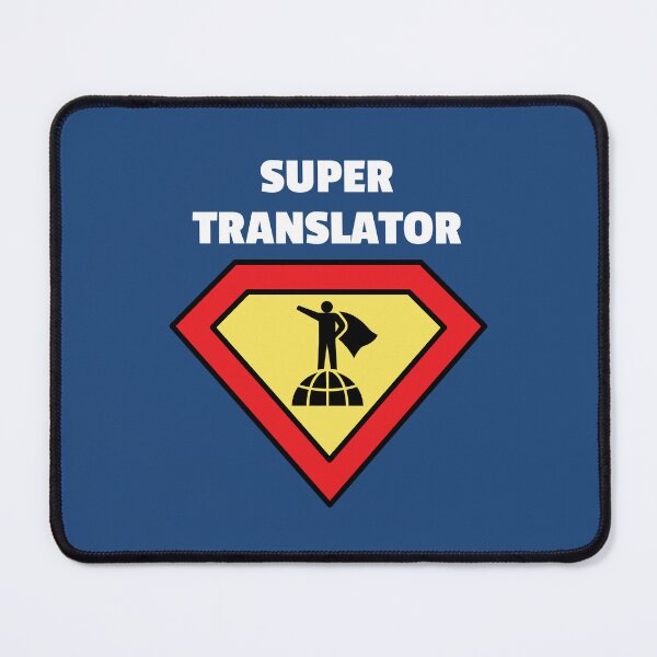 Item preview, Translator Superhero - Translator Job designed and sold by LamaraK.