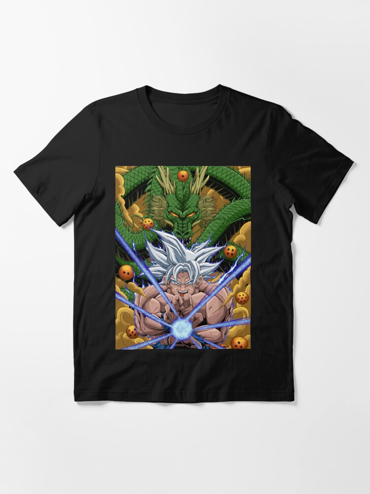 DRAGON BALL SON GOKU ULTRA INSTINCT Essential T-Shirt for Sale by