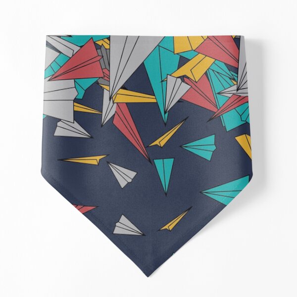 Flying paper planes Pet Bandana