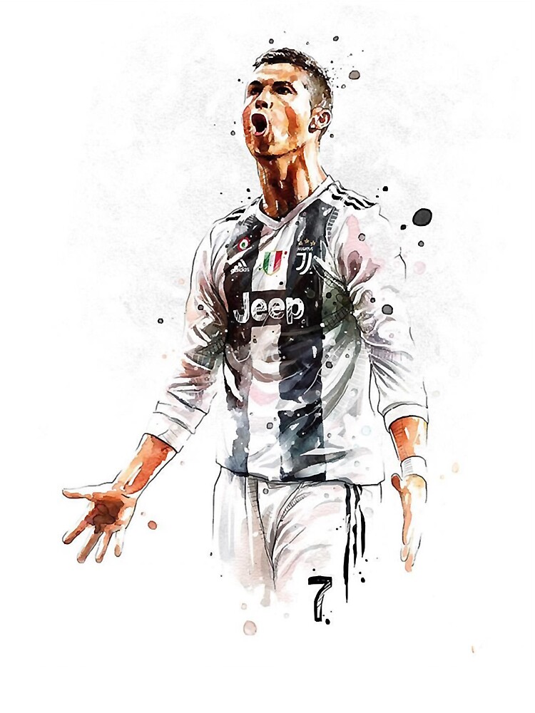 Art CR7 Wallpaper Kids T-Shirt for Sale by laarefsall