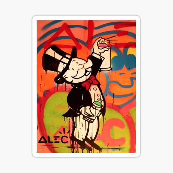 "Spary Monopoly " Sticker for Sale by Janalewis Redbubble