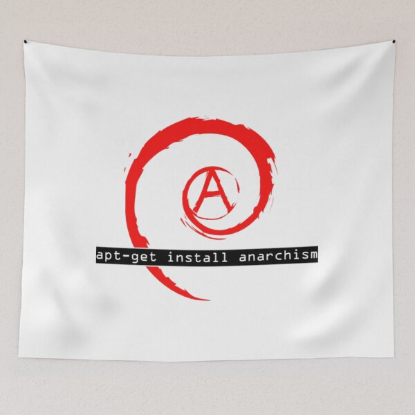 Item preview, apt-get install anarchism    designed and sold by Kylmith.