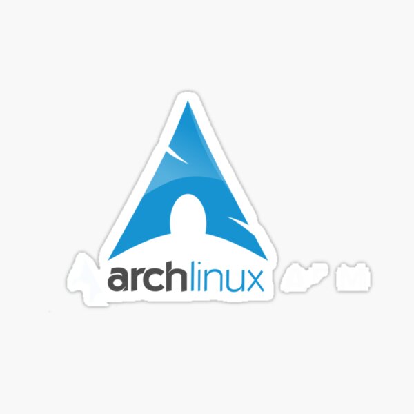 Arch Linux Sticker For Sale By Kylmith Redbubble