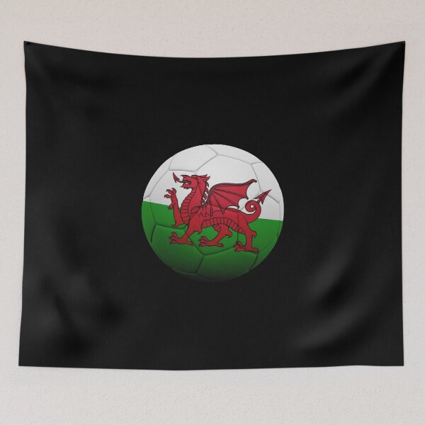 Item preview, Football Soccer Wales Flag Ball Welsh Flag Football Sticker designed and sold by kerritoniap2g.