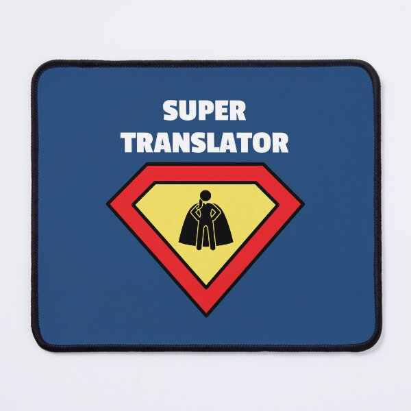 Item preview, Translator Superhero Girl Woman Mom - Translator Job designed and sold by LamaraK.