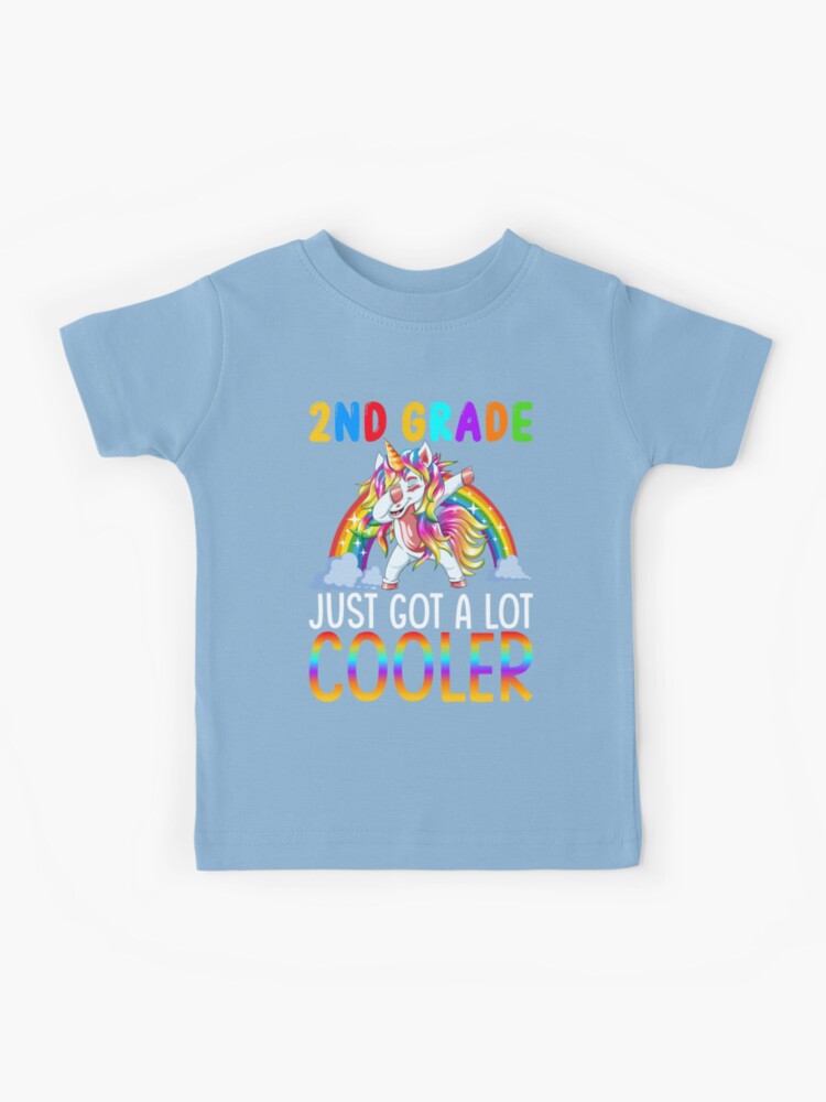  Second Grade Just Got A Lot Cooler #3 Kids Shirts, Youth Small,  Girls, Silly Faces, First Day of School Or Everyday Wear White: Clothing,  Shoes & Jewelry