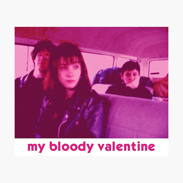 My Bloody Valentine - 'Shoegazing Out The Window' Photographic Print