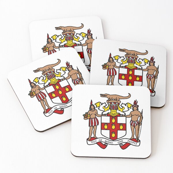 Item preview, JAMAICA COAT OF ARMS designed and sold by ZhacoysDesignz.