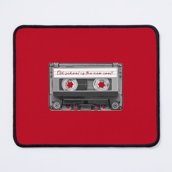 Item preview, Old School is the New Cool! (on Red) designed and sold by epinkb.
