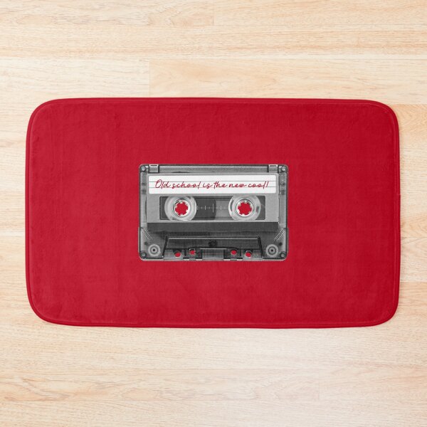 Item preview, Old School is the New Cool! (on Red) designed and sold by epinkb.