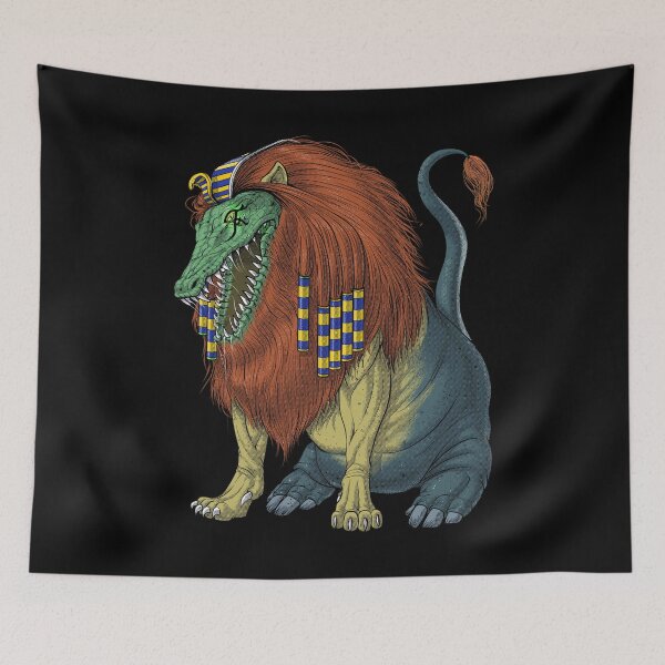 Item preview, Egyptian Mythology Creature Ammit designed and sold by underheaven.