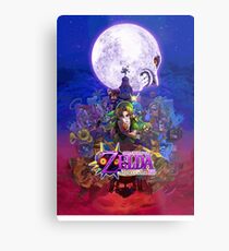 Lienzo metálico Majora's Mask 3d