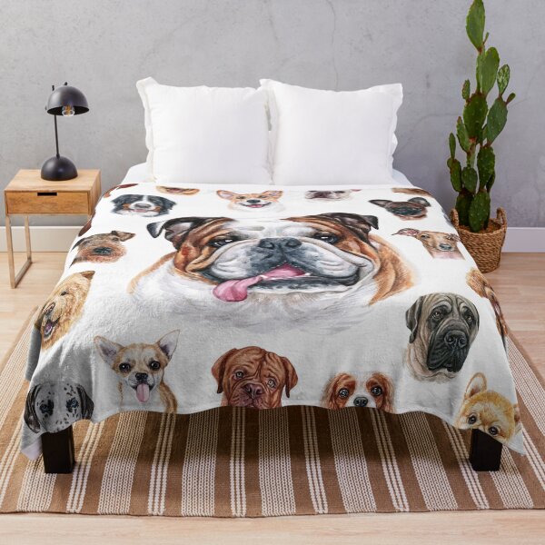 Item preview, English bulldog and friends designed and sold by Lolly's Lane Shoppe.