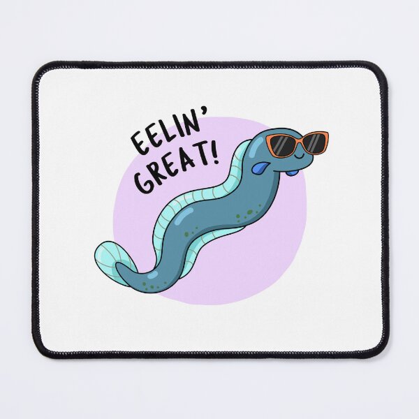 Item preview, Eelin Great Funny Eel Puns  designed and sold by punnybone.