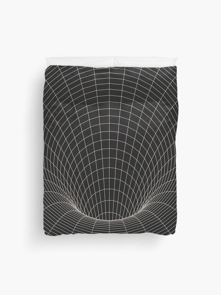Thumbnail 1 of 2, Duvet Cover, Event Horizon designed and sold by geekchic tees.