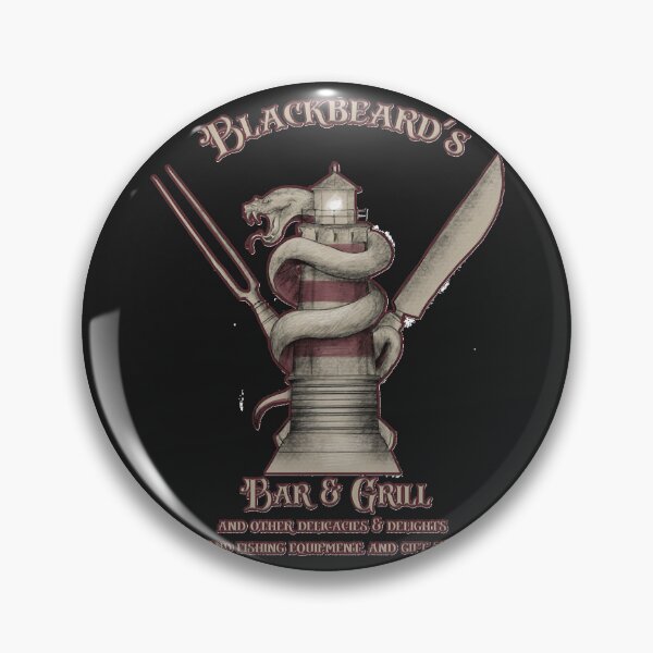 Item preview, Blackbeard's bar & grill designed and sold by JacksonHu423.