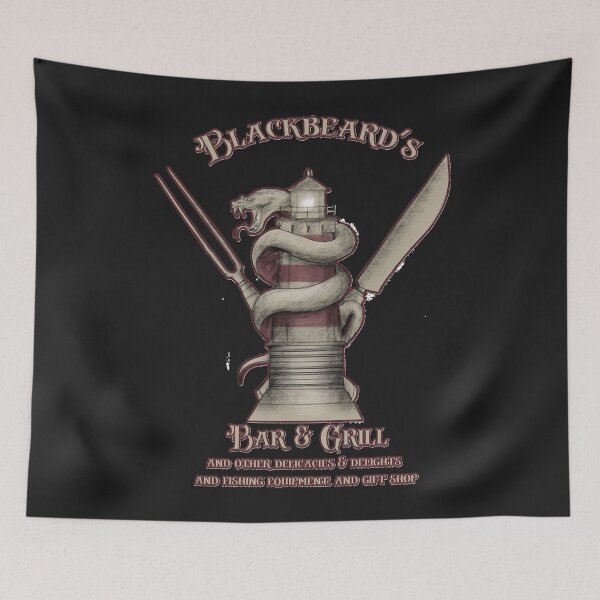 Item preview, Blackbeard's bar & grill designed and sold by JacksonHu423.