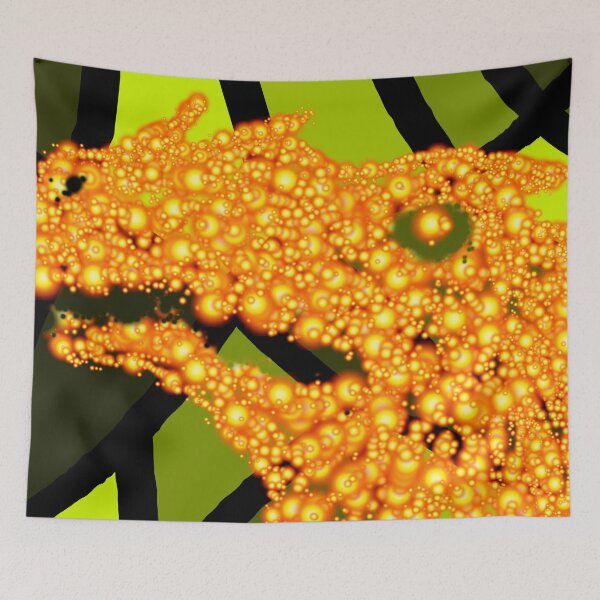 Item preview, Mosaic Pattern With Abstract Sea Dragon Head Artwork26 D1 Production designed and sold by SelfUpgrade.