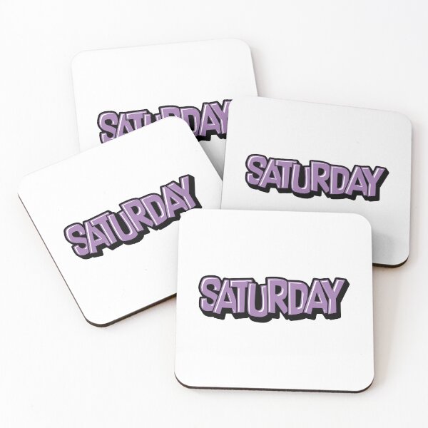 Item preview, FUNNY SATURDAY TYPOGRAPHY designed and sold by SUDAHLAHDONN.