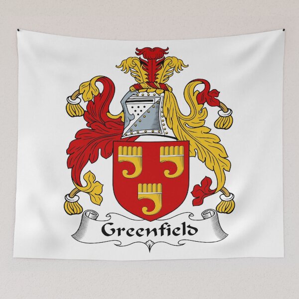 Item preview, Greenfield designed and sold by HaroldHeraldry.