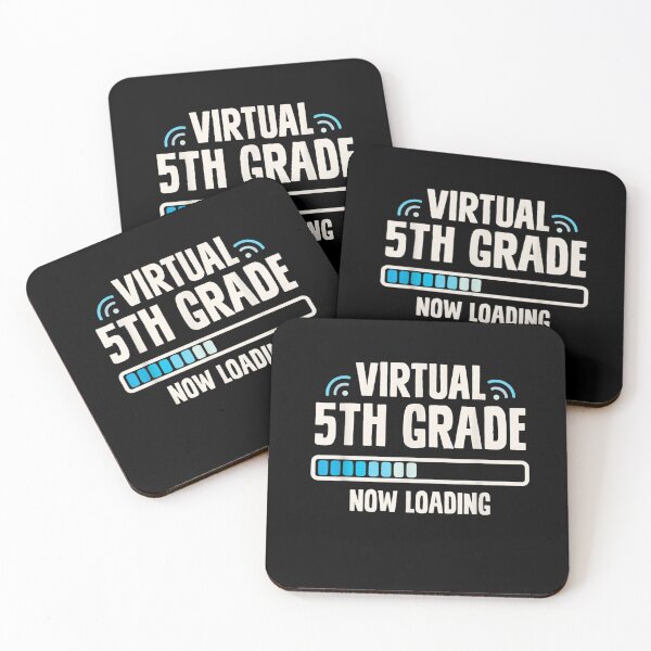 Item preview, Back to School Fifth Grader Virtual 5th Grade Now Loading T-Shirt designed and sold by BoeselLiesel.
