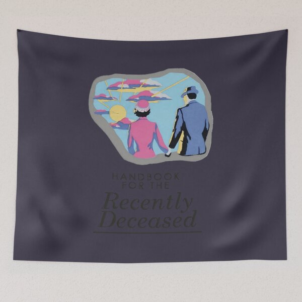Item preview, Alluring House Haunted By Ghosts Handbook For The Recently Deceased - Light Non-Distressed Retro designed and sold by Reed101Thomasd.