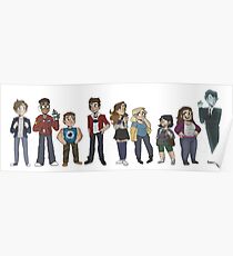 Be More Chill Cast Poster