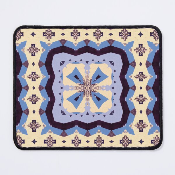 Item preview, Modern Art Deco Digital Age by Jenny Meehan 3 Purple Tiled Pattern designed and sold by Jenny Meehan Art Prints and Patterns .