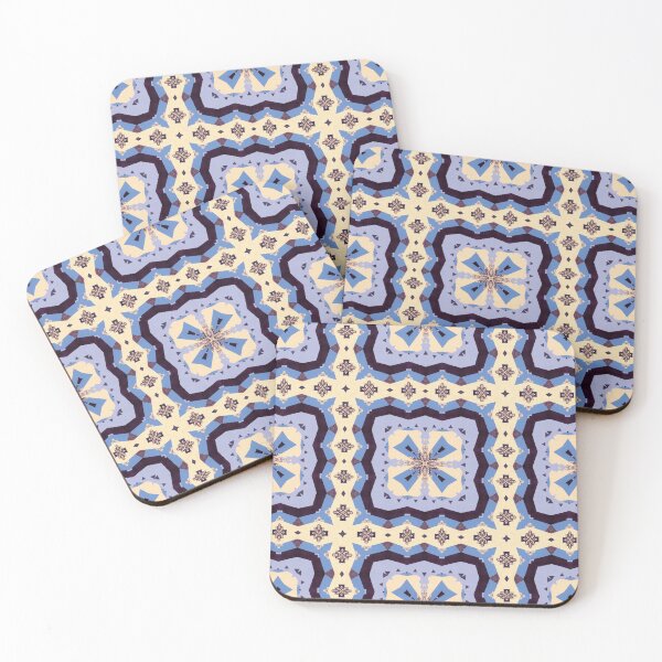 Item preview,  Modern Art Deco Digital Age by Jenny Meehan 3 Purple Tiled Pattern  designed and sold by Jenny Meehan Art Prints and Patterns  .