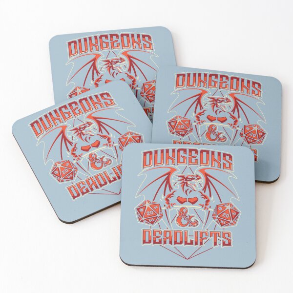 Item preview, Fantasy Roleplaying On The Table Dungeons And Deadlifts Vintage designed and sold by Mikayla600.